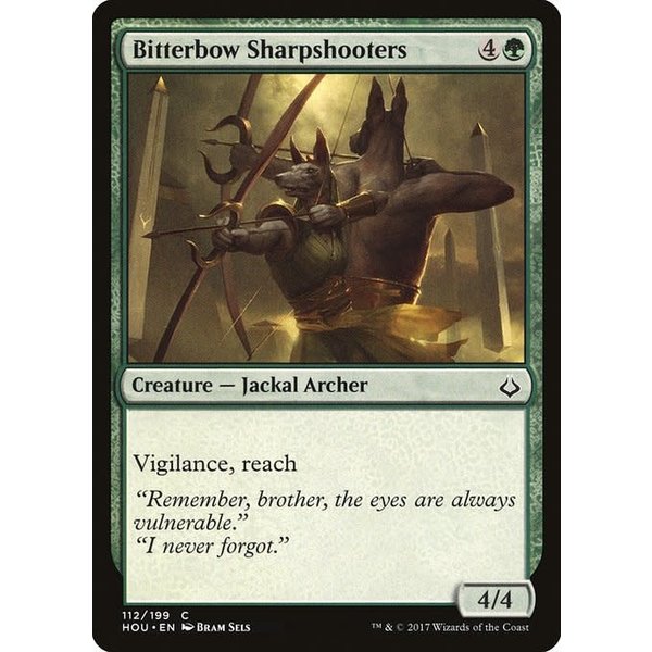 Magic: The Gathering Bitterbow Sharpshooters (112) Lightly Played