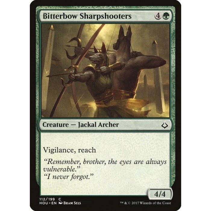 Magic: The Gathering Bitterbow Sharpshooters (112) Lightly Played
