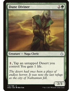 Magic: The Gathering Dune Diviner (114) Lightly Played