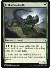 Magic: The Gathering Frilled Sandwalla (116) Lightly Played