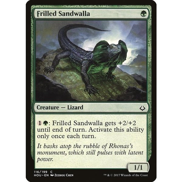 Magic: The Gathering Frilled Sandwalla (116) Lightly Played