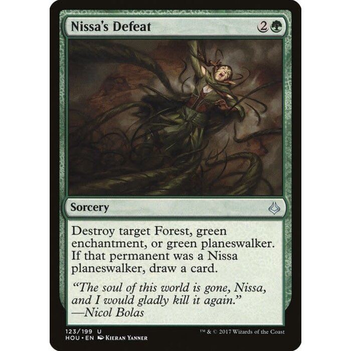 Magic: The Gathering Nissa's Defeat (123) Near Mint