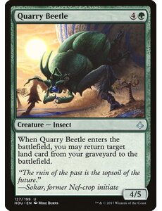 Magic: The Gathering Quarry Beetle (127) Near Mint