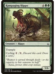 Magic: The Gathering Rampaging Hippo (128) Lightly Played