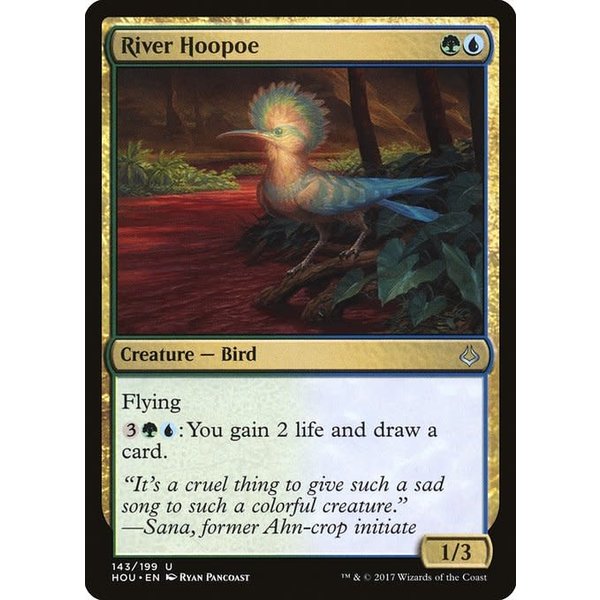 Magic: The Gathering River Hoopoe (143) Lightly Played