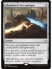 Magic: The Gathering Abandoned Sarcophagus (158) Lightly Played