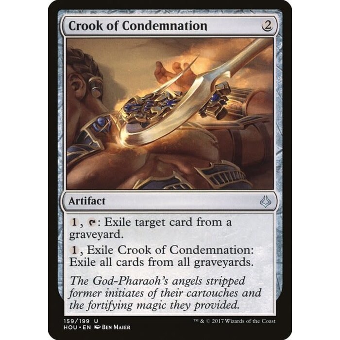 Magic: The Gathering Crook of Condemnation (159) Lightly Played