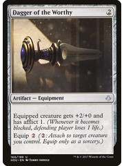 Magic: The Gathering Dagger of the Worthy (160) Lightly Played