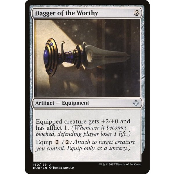 Magic: The Gathering Dagger of the Worthy (160) Lightly Played