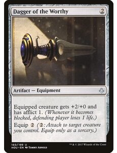 Magic: The Gathering Dagger of the Worthy (160) Near Mint