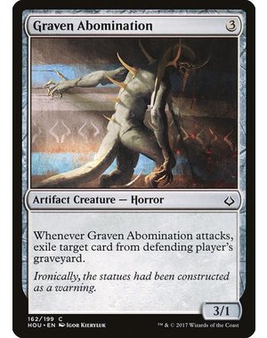 Magic: The Gathering Graven Abomination (162) Lightly Played