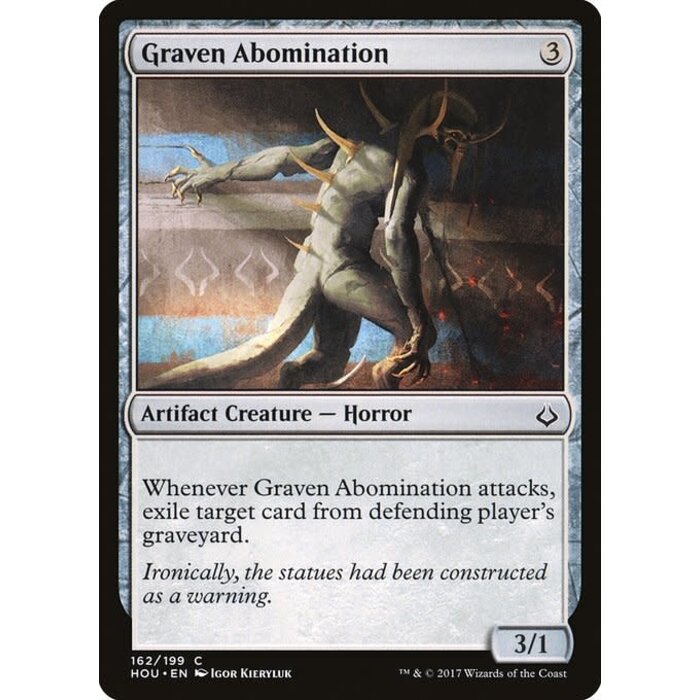 Magic: The Gathering Graven Abomination (162) Lightly Played