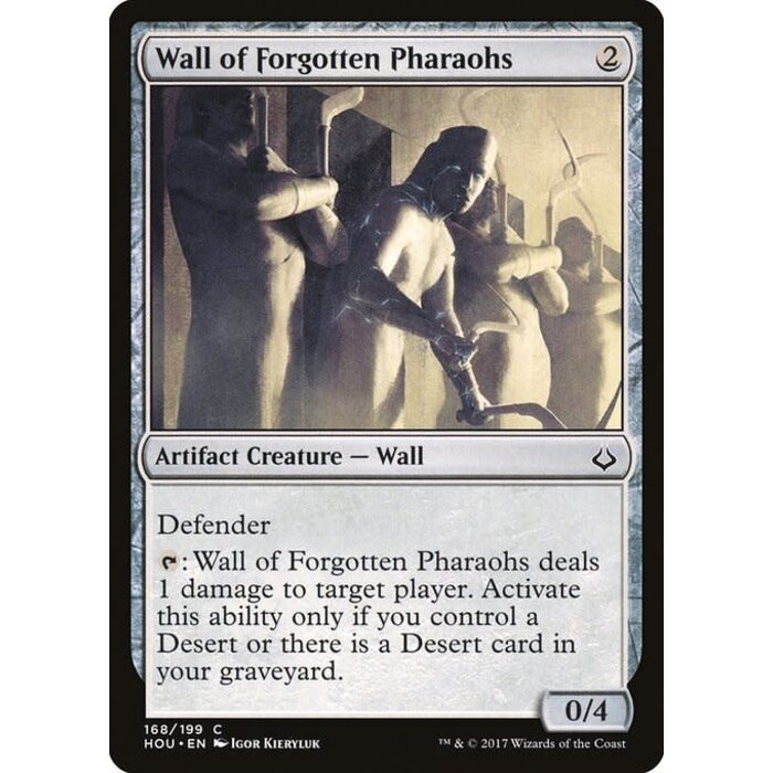 Magic: The Gathering Wall of Forgotten Pharaohs (168) Lightly Played