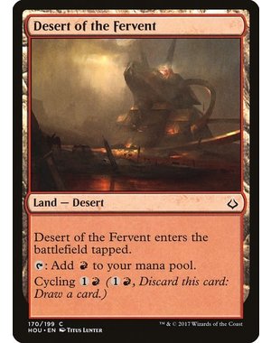 Magic: The Gathering Desert of the Fervent (170) Lightly Played