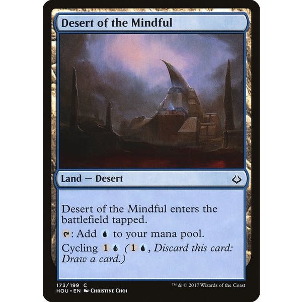 Magic: The Gathering Desert of the Mindful (173) Lightly Played