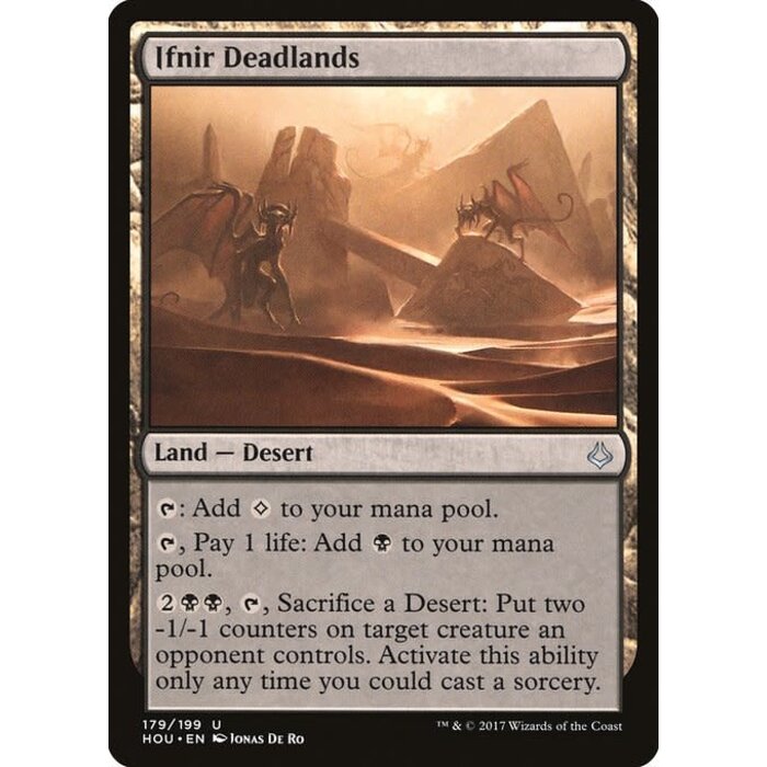 Magic: The Gathering Ifnir Deadlands (179) Lightly Played Foil
