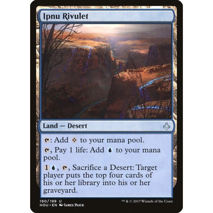 Magic: The Gathering Ipnu Rivulet (180) Lightly Played