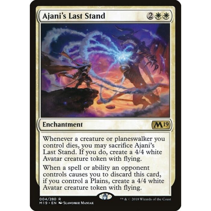 Magic: The Gathering Ajani's Last Stand (004) Lightly Played