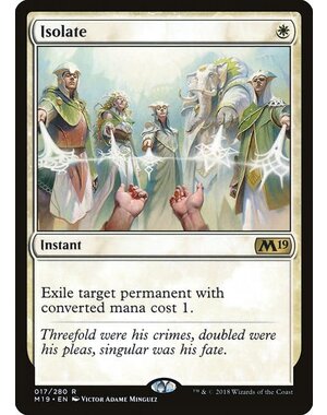 Magic: The Gathering Isolate (017) Heavily Played