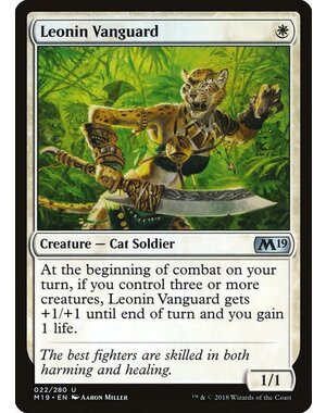 Magic: The Gathering Leonin Vanguard (022) Lightly Played