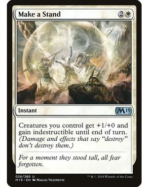 Magic: The Gathering Make a Stand (026) Lightly Played
