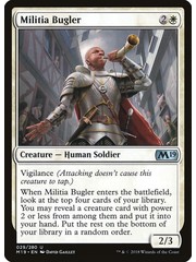 Magic: The Gathering Militia Bugler (029) Lightly Played