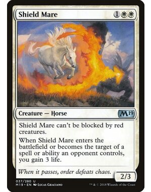 Magic: The Gathering Shield Mare (037) Lightly Played
