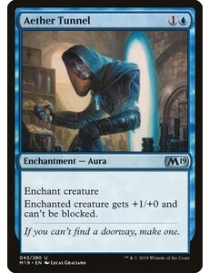 Magic: The Gathering Aether Tunnel (043) Lightly Played