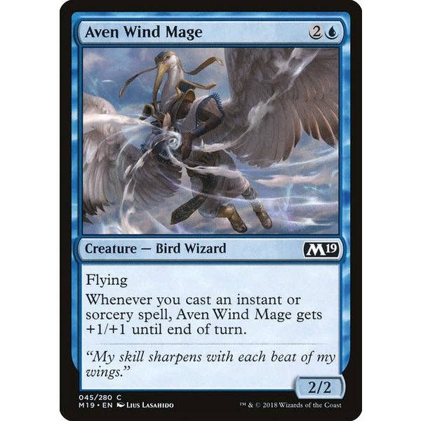Magic: The Gathering Aven Wind Mage (045) Lightly Played