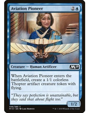 Magic: The Gathering Aviation Pioneer (046) Lightly Played