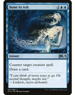 Magic: The Gathering Bone to Ash (047) Lightly Played