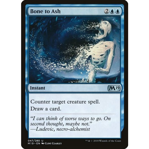 Magic: The Gathering Bone to Ash (047) Lightly Played