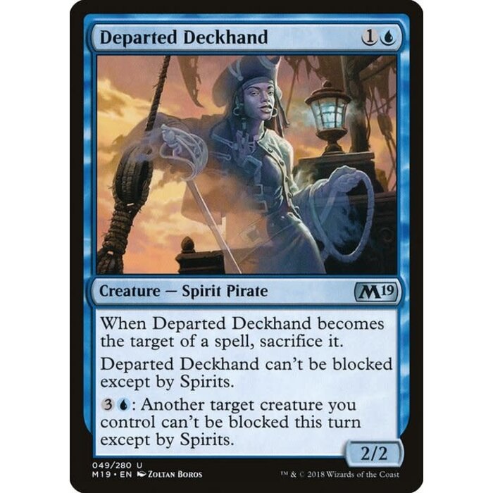 Magic: The Gathering Departed Deckhand (049) Lightly Played