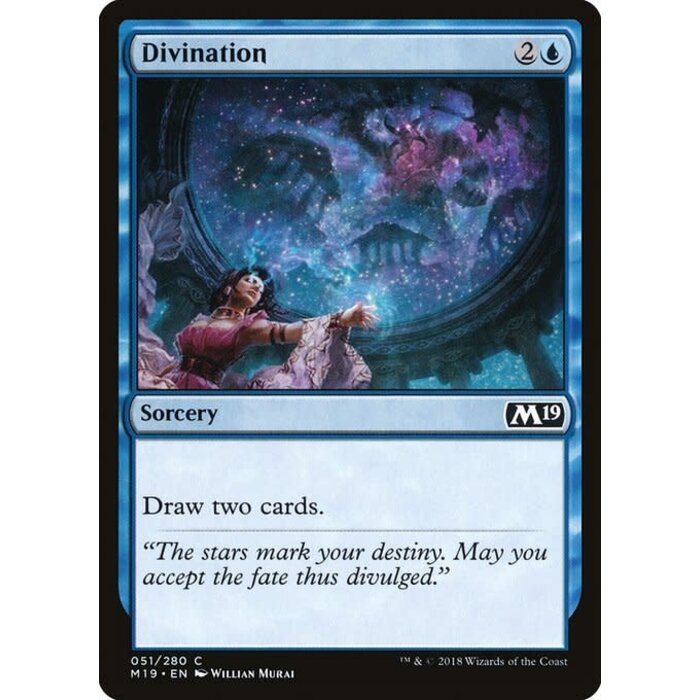 Magic: The Gathering Divination (051) Lightly Played