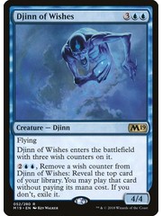 Magic: The Gathering Djinn of Wishes (052) Lightly Played
