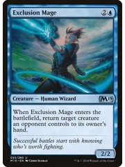 Magic: The Gathering Exclusion Mage (055) Lightly Played