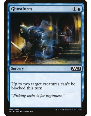 Magic: The Gathering Ghostform (058) Lightly Played