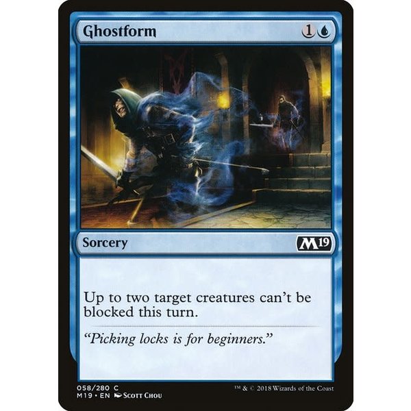 Magic: The Gathering Ghostform (058) Lightly Played