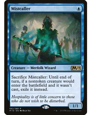 Magic: The Gathering Mistcaller (062) Lightly Played