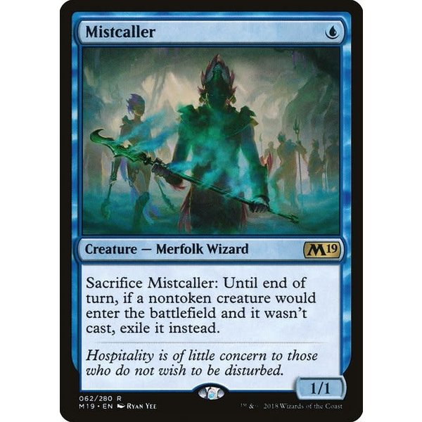 Magic: The Gathering Mistcaller (062) Lightly Played