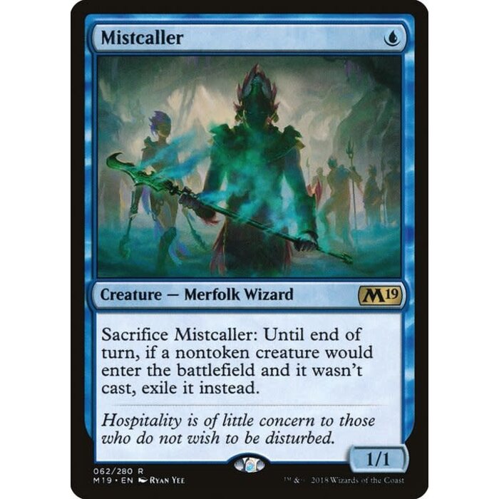 Magic: The Gathering Mistcaller (062) Lightly Played