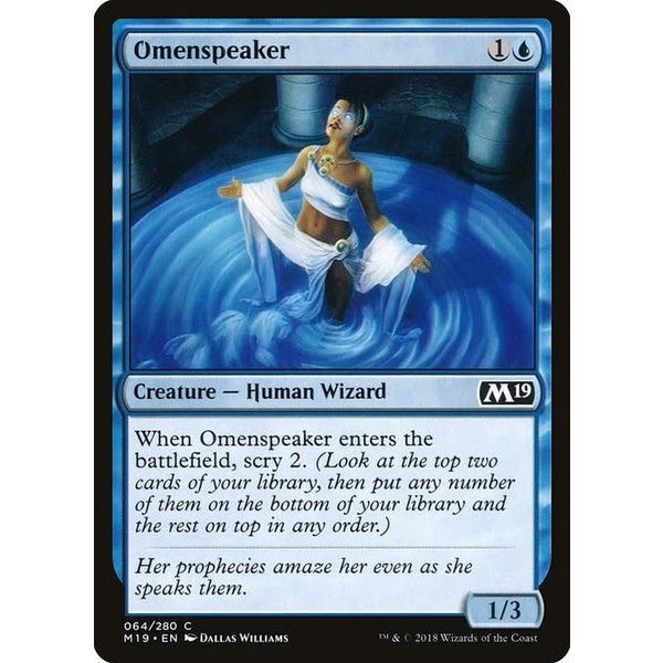 Magic: The Gathering Omenspeaker (064) Lightly Played