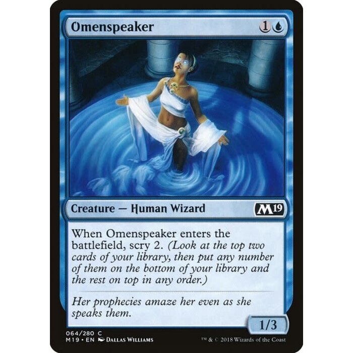 Magic: The Gathering Omenspeaker (064) Lightly Played