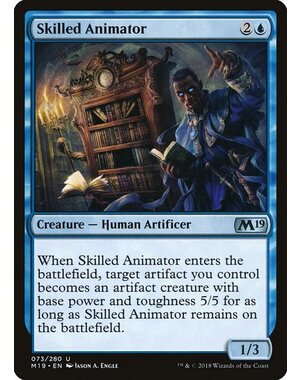 Magic: The Gathering Skilled Animator (073) Lightly Played