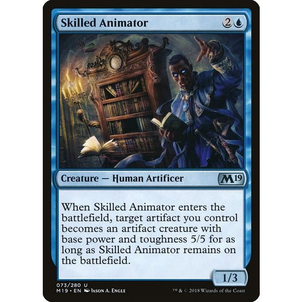 Magic: The Gathering Skilled Animator (073) Lightly Played