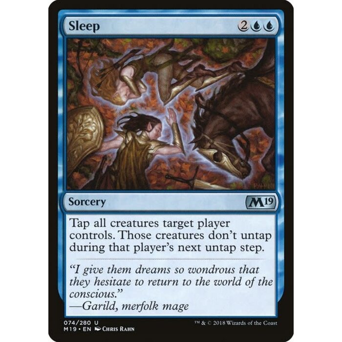 Magic: The Gathering Sleep (074) Lightly Played