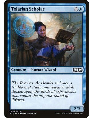 Magic: The Gathering Tolarian Scholar (080) Lightly Played