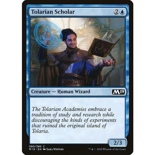 Magic: The Gathering Tolarian Scholar (080) Lightly Played