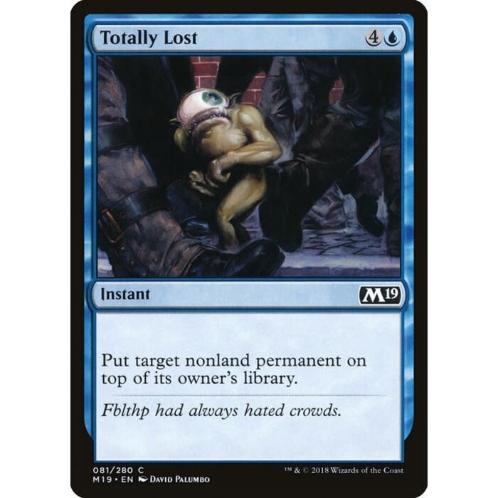 Magic: The Gathering Totally Lost (081) Lightly Played