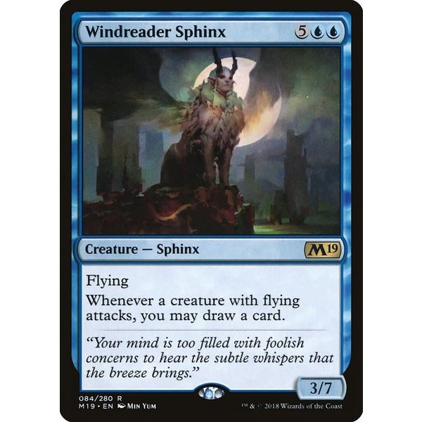 Magic: The Gathering Windreader Sphinx (084) Lightly Played